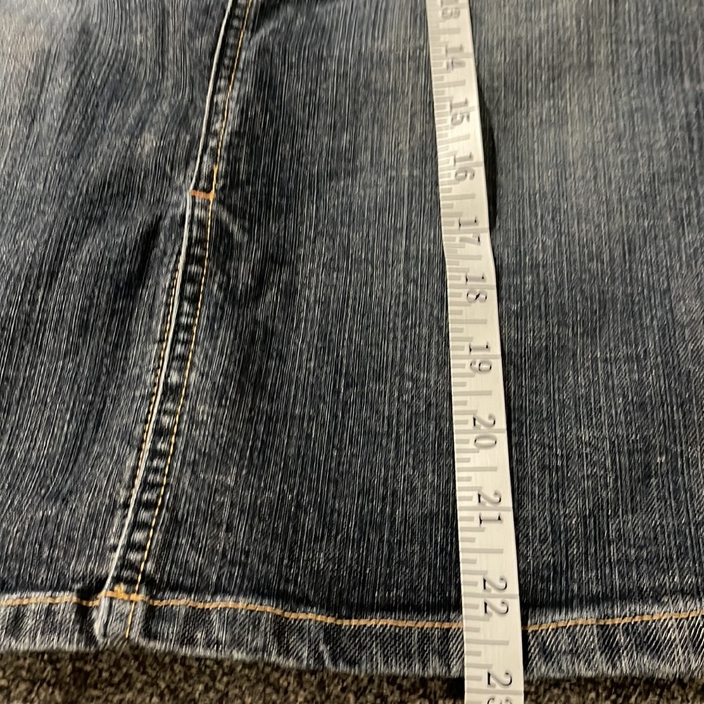 Chicos jean skirt size 1.5 or size 10 - Picture 2 of 5